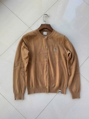 Cardigan Hazzys logo nổi 2 màu