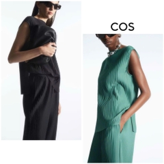 Set COS ly dập suông  màu sát nách