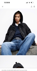 Jacket Zara da đen
