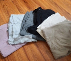 Quần nỉ CK unisex túi hộp dư xịn