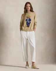 Áo len cổ tròn Polo Bear