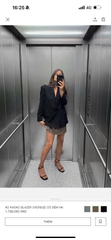 Blazer trắng Zara