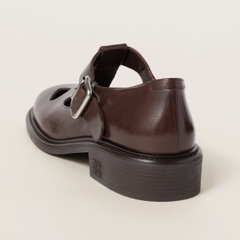 Miu Miu Leather T-bar shoes