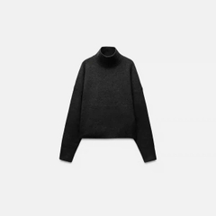 Áo len cổ trụ Zara 2 màu trơn
