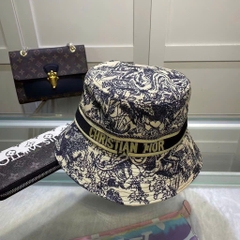 Mũ Dior họa tiết 2 màu fullbox
