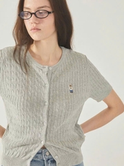 ÁO KHOÁC CARDIGAN TAY NGẮN WHOAU