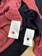 Cardigan Sezane cổ bèo