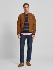 Jacket Polo RL da lộn trần bông 3 màu