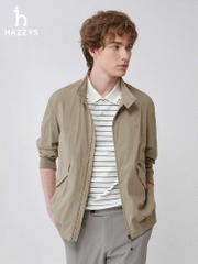 Áo khoác Hazzys khaki bomber