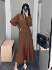 Chân váy mtg midi COS 2 màu