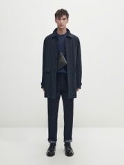 Áo khoác gió nam chần bông 1 lớp Massimo Dutti