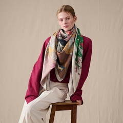 Khăn choàng Rendez-Vous Chez Hermès 140