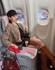 Áo khoác Sandro dạ tweed