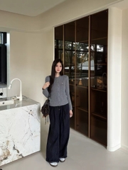 CDG CK vặn thừng cổ tròn 4 màu