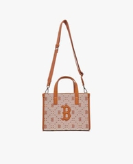Túi tote vuông MLB monogram