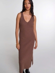 Váy maxi dệt kim