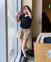 ÁO KHOÁC CARDIGAN TAY NGẮN WHOAU