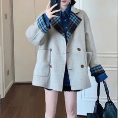 Trenchcoat Zara dáng lửng kèm belt