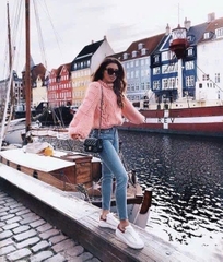 Quần denim skinny CK 4 màu dư xịn
