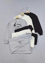 Set nỉ Karl Largerfeld 3 màu logo thêu