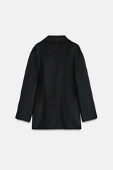 Áo khoác blazer may đo kèm len