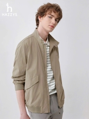 Áo khoác Hazzys khaki bomber