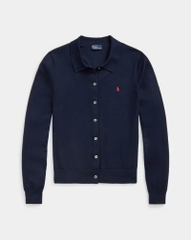 Áo khoác len Polo pha cotton