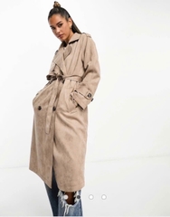 Trenchcoat Stradivarius da lộn