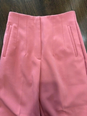 Quần baggy Zara màu vỏ đỗ dư xịn