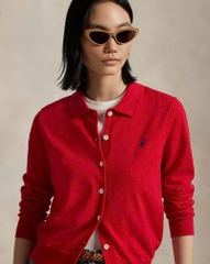 Áo khoác len Polo pha cotton