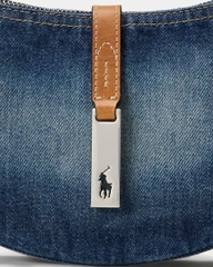 Túi đeo vai mini Polo ID Denim