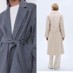 Longcoat MNG dạ ép kèm belt