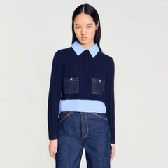 Áo len ngắn tay và cashmere