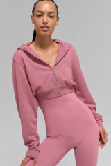 Áo hoodie khóa kéo Sweet Escape