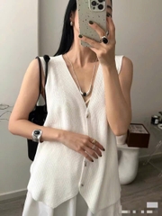 Gilett Massimo Dutti trắng
