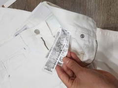 Chân váy jean zara màu trắng dáng chữ A