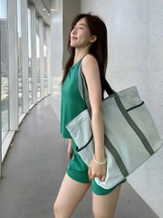 Túi tote LULUEMON chất khaiki