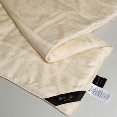 Chăn LoroPiana chần bông lụa Tencel vs Silk