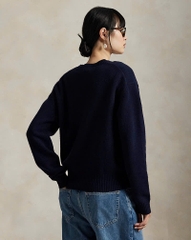 Áo len pha len cashmere Polo Bear