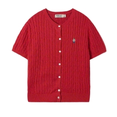 ÁO KHOÁC CARDIGAN TAY NGẮN WHOAU