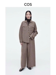 Áo sơ mi len wool COS cổ đức (tách set)