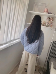 Áo phao Zara Kids trần trám