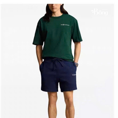 Tshirt nam Polo RL cổ tròn logo trắng 3 màu