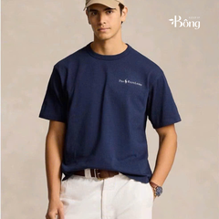 Tshirt nam Polo RL cổ tròn logo trắng 3 màu
