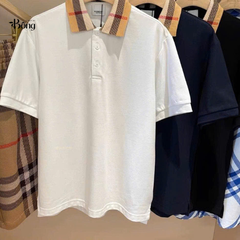 Áo polo BBR cổ bẻ kẻ