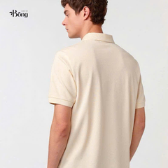 Áo Polo nam Hazzys cổ bẻ thêu gấu