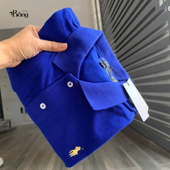 Áo thun cổ bẻ logo RL