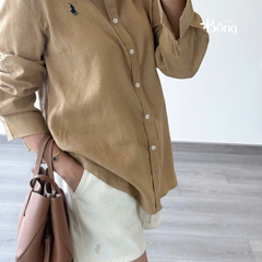 Sơ mi Polo RL Linen 3 màu