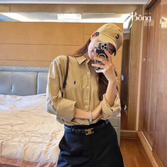 Sơ mi Polo cổ đức 6 màu chất cotton tuồn auth