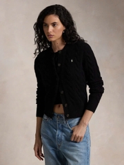 Áo len cardigan pha cotton